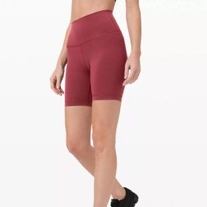 Wunder Train High-Rise Short 6" Chianti
